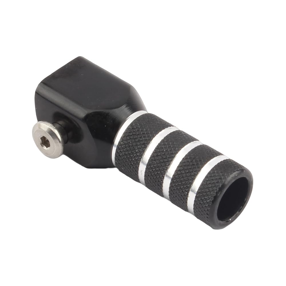 ZHHYGMD Motorcycle Gear Shift Lever Tip Aluminum Universal Motocross Accessories for Enduro Dirt Bike for for Honda for Kawasaki for Yamaha 125 250(Black)