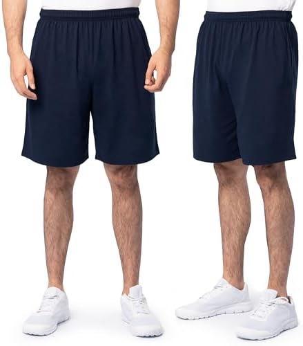 Fruit of the Loom Men's Eversoft Cotton Shorts with Pockets (S-4XL)