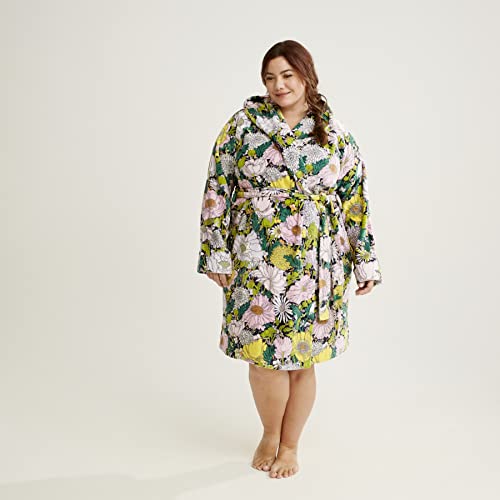 Image of Vera Bradley Lightweight Fleece Robe (Extended Size Range)
