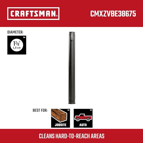 Image of CRAFTSMAN CMXZVBE38675 1-7 /8 in. Extension Wand Wet Dry Vac Attachment