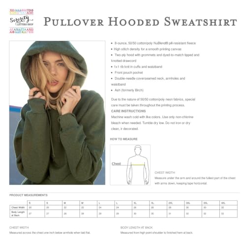 Sorority Letters Shop University of Tampa Pullover Hooded Sweatshirt with UT Logo Embroidered on the Front4