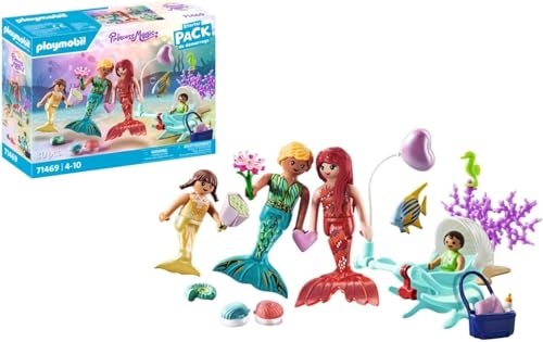 PLAYMOBIL Princess Magic 71469 Ausflug der Meerjungfrauenfamilie ab 4 Jahren