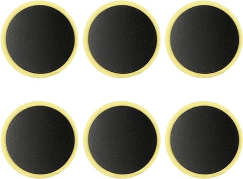 SquarezhenBo Black Round Tyre Tube Patches No-Glue Tire Repairing Repair Tool Bike for Bicycle Inner Tube Patches for Bicycle Fix Tool Bike Tire Repair Kits Tires and Tubes