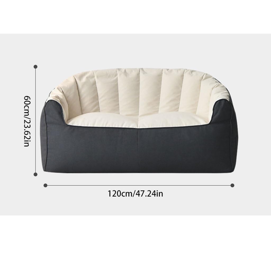 ULTRAWAVE Canapé pour Le Salon Chaise paresseuse Moderne, canapé de Lecture de Loisirs, Double canapé Paresseux, adapté au Salon, à la Chambre à Coucher et à l'appartement Canapé