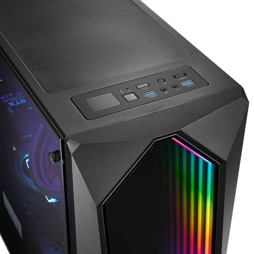 Gaming PC Ryzen 5 5500 6X 4.2 GHz, RTX 5060 8 GB, 16 GB DDR4, SSD da 1 TB, Windows 11 Pro - PC Desktop - Immagine 3