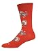 Socksmith Mens Holiday Crew Socks Thanksgiving Turkey - Burnt Orange