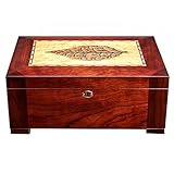 ★ 【 Exquisite Handwerkskunst】 Der Humidor besteht aus hochwertigem Cedar-Holz, das die Zigarre bei der Haltung der Feuchtigkeit aufbewahren kann. Verbessern Sie das Aroma und den Geschmack von Zigarren. Es ist kompakt und langlebig, einfach zu tragen, geeignet für Reisen, Konferenzen, Golf, Business Clubs usw.