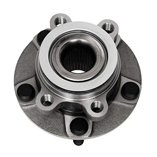 Auqdd 513298 X2 (5 Lug Hub) Front Wheel Hub And Bearing Assembly Compatible With 2007-2012 Nis-San Sentra 2.5L,2008-2013 Rogue 2014-2015 Rogue Select #TOP3