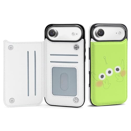 手帳型 トイストーリー エイリアン 対応 iPhone 17 Air ケース カード収納 スマホケース 財布型 携帯ケース 軽量 全面保護 スタンド機能
