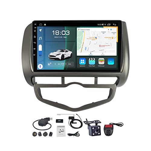 Autoradio 2 Din pour remplacer la radio d'origine Honda Jazz 2002-2008 avec GPS Android 11 9"
