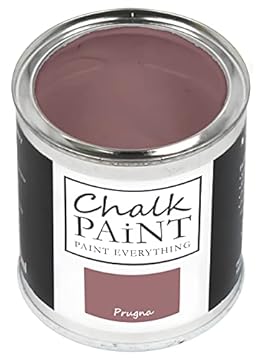 Chalk Paint Everything® Prugna (Plum) – 750 ml Water-Based Chalk Paint for Shabby Chic Furniture, Décor, and Upcycling Projects – Non-Toxic, Easy to Apply