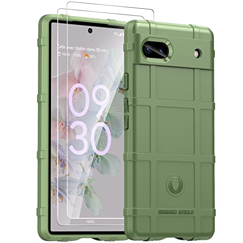 Dual Guard Schutzhülle für Google Pixel 6a, stoßfest, zweilagig, für Google Pixel 6a Cover