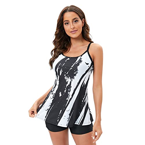 Tankini push cross femme noir XL pour un maintien parfait sans complexe