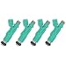 Fuel Injectors ECCPP 4pcs High Performance Green 12 Hole Fuel Injector Kits 23250-21020 fit for 2001-2009 Toyota Prius,2000-2005 Toyota Echo,2004-2006 Scion XB XA