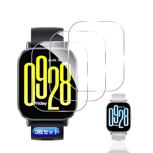 �y3���Z�b�g�z �Ή� Redmi Watch 5 Active �t�B���� �K���X�t�B���� 3�� �y���{���Ɏq�f�ލ̗p �d�x9H ��U�h�~ �z �p Xiaomi Redmi Watch5 Active �����K���X �t�B���� �Ή� �V���I�~ redmiwatc