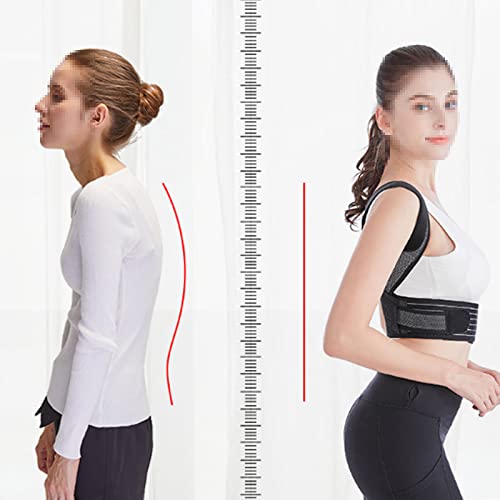 Correcteur de posture ultra léger et réglable en textile doux - 5