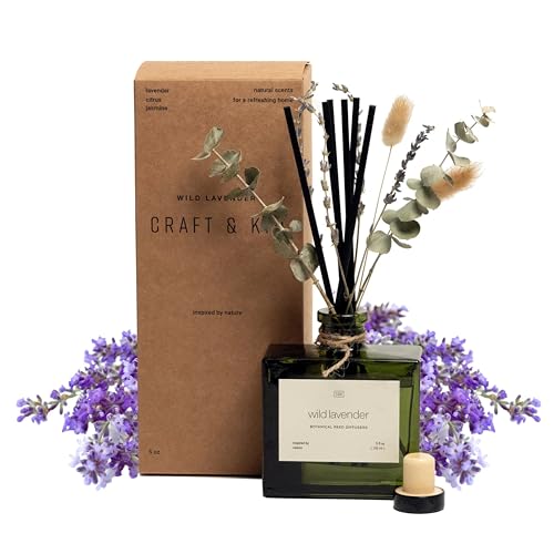Craft & Kin Reed Diffuser with Dried Flowers | 5