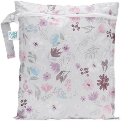 Bumkins Reusable Waterproof Wet Bag with Zipper