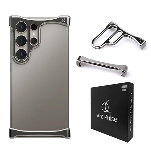 Arc Pulse Galaxy S24 Ultra �P�[�X �A���~ �o���p�[ [ �ϏՌ� �Ռ��z�� �q��F���O���[�h ���[���b�p���f�U�C�� �X���C�h�I������ �ی�J�o�[ PVD�R�[�f�B���O �A���~�j�E�� �y�� ] �`�^���O���[ AC26929S24U S