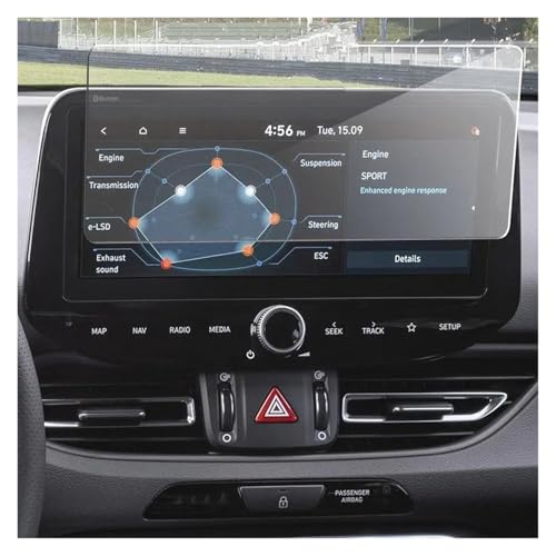 Verre trempé écran navigation Hyundai i30 protection acier haut de gamme