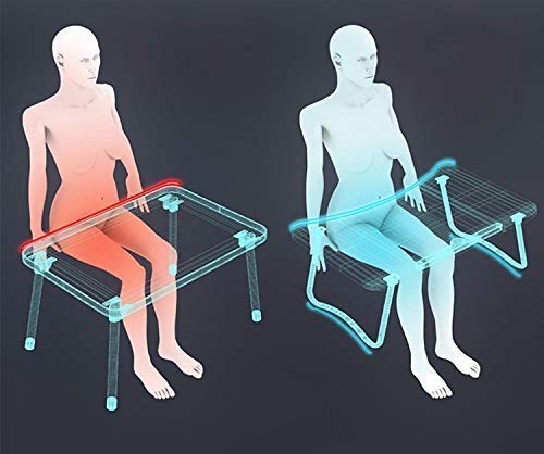 Image of GoRogue Stud Foldable Wooden Mini Lapdesk for Couch, Sofa Bed, Study Tray Table Stand for Writing (Beige), 40 Centimeters, 60 Centimeters