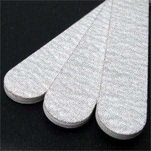 Professional Nail files zebra file emery board 80/80 grit pack of 50