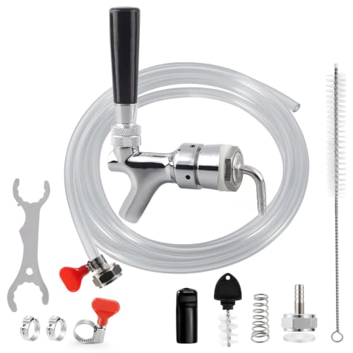 Imaictuu Beer Line Faucet Shank Kit Kegerator Parts for Beer Tower
