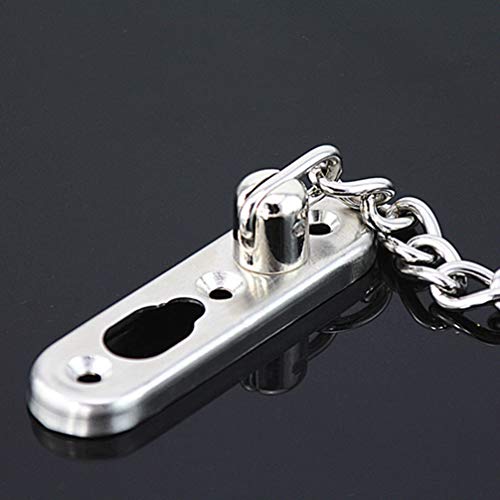Protetor De Porta De Corrente De Aço Inoxidável Limitador De Porta Dianteira Fechadura Resistente Bl