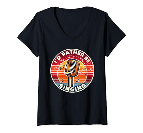 I'd Rather Be Singing per un cantante è perfetto per qualsiasi cantante o musicista che ama cantare canzoni e musica.