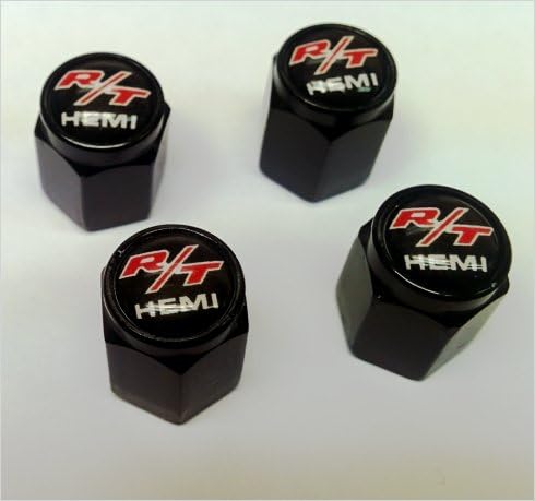 My Bling Caps RT Hemi Valve Stem Cap (Black - Black)