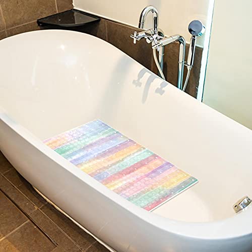 Tapis de baignoire antidérapant aquarelle 40x70 cm Bennigiry