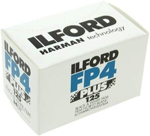 Ilford FP4 Plus, Black and White Print Film, 135 (35 mm), ISO 125, 24 Exposures (1700682) 3 Pack