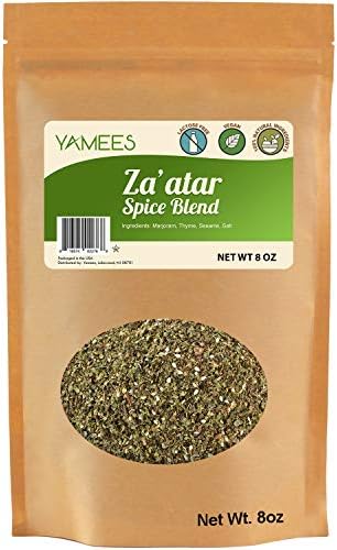 Yamees Zaatar - 8 Ounce - Zaatar Spice, Seasoning, Blend - Middle Eastern Spice - Bulk Spices