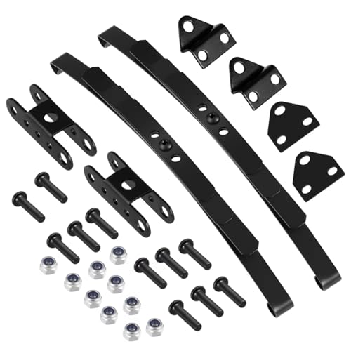 hjuink RC Parts Compatible With D90 1/10 RC For Rock Crawler Car Accessories RC Car For Leaf Springs Suspension Steel Bar Highlift For Chassis(A)