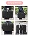 Relavel Extra Large Makeup Case Professional Cosmetic Storage Organizer Box Brush Holder with 4 Clear Set Bags & Lipstick Plate for Makeup Artists with Shoulder Strap & Adjustable Dividers