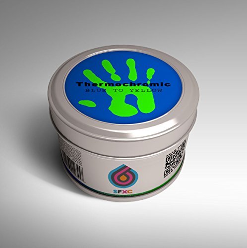 Thermochromic Paint - Colour Changing Paint - Sea Blue to Neon Green - Acrylic Based - 250ml