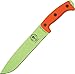 ESEE Junglas Venom Green Blade/Sheath with Orange G10 Handles