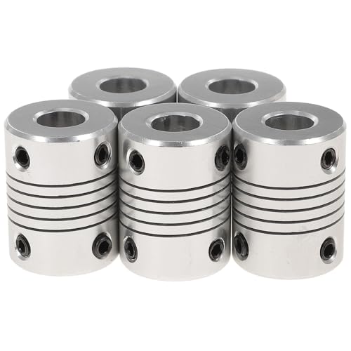 iplusmile 10pcs Flexible Coupler for Motor Shaft Coupler Flexible Shaft Coupling Motor Connector for Printer and Cnc Mac