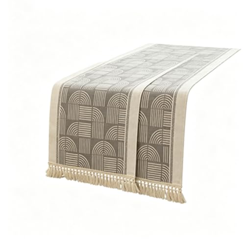 Bande d'extrémité de lit élastique en polyester jacquard imitation lin - 6