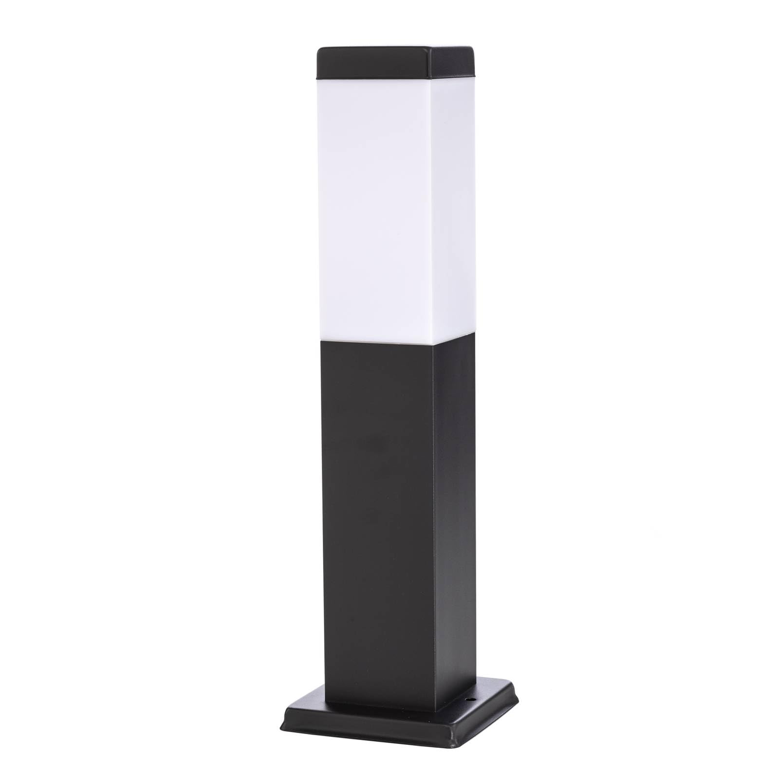Lindby Outdoor Lights Honula dimmable (Modern) in Black Made of Stainless Steel (1 Light Source, E27) from Pillar Garden Path Bollard lamp