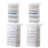 Espace libre : nos sacs de rangement sous vide ont une structure trapézoïdale tridimensionnelle. La couche inférieure stable est plus facile à placer lors du rangement des vêtements, et la capacité de stockage des sacs de rangement sous vide pour couettes et couvertures est plus grande. Nous nous concentrons sur vous offrir une vie confortable et meilleure à la maison en organisant mieux vos vêtements et en triant votre literie