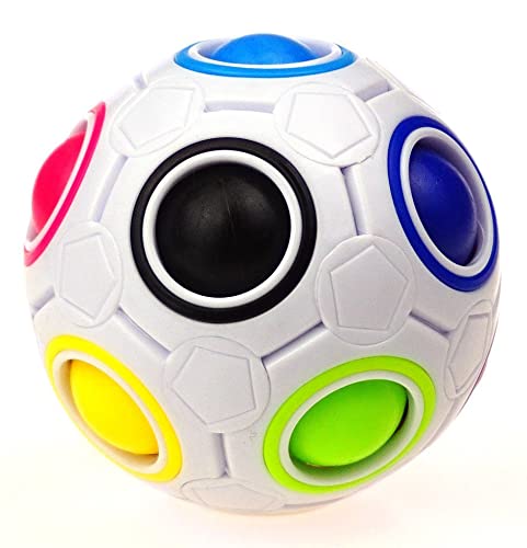 Kiditos Mini Rainbow Ball Magic Cube Stickerless Cube, Goti Cube Puzzle Toy for Kids-image-35