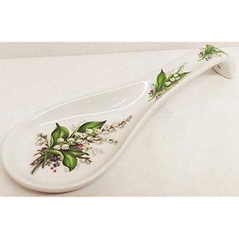 Fromeuropewithlove Lily of the Valley Spoon Rest Cover