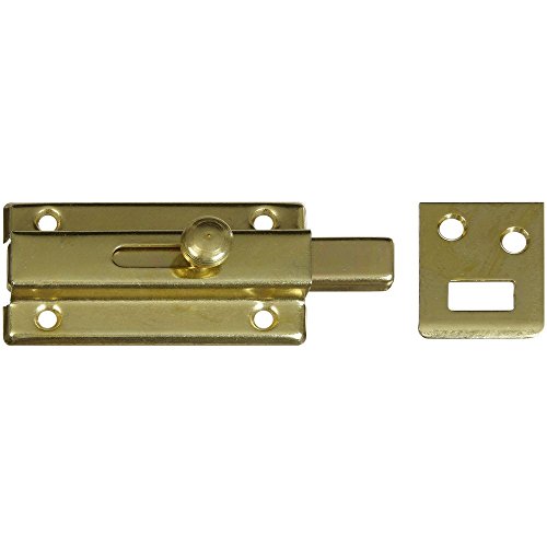 National Hardware N152-850 V860 Slide Bolt in Brass
