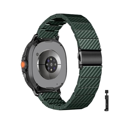[PLYYQZM] �ɍ��� Sam su ng Galaxy Watch Ultra 2025 47mm 8/8Classic 40mm 44mm 46mm �o���h�����r�W�l�X�u���X���b�g�ɓK�p(Green,For Galaxy 8 40mm)