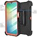 Jackpot Wireless Designed for Samsung Galaxy A26-5G Case with Built-in Screen Protector, Belt Clip Holster, Heavy Duty Shockproof Drop Protection Military Grade Cover with Kickstand (Deer)