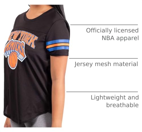 Image of Ultra Game Women's NBA Official Super Soft Mesh Jersey T-Shirt