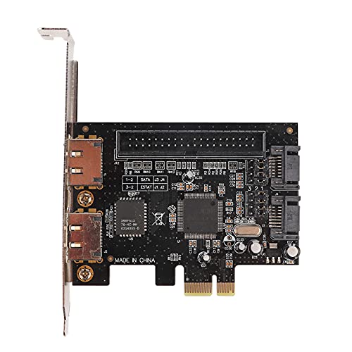 Adaptador PCIe a SATA eSATA IDE para actualizar controladores de disco duro en torre PC