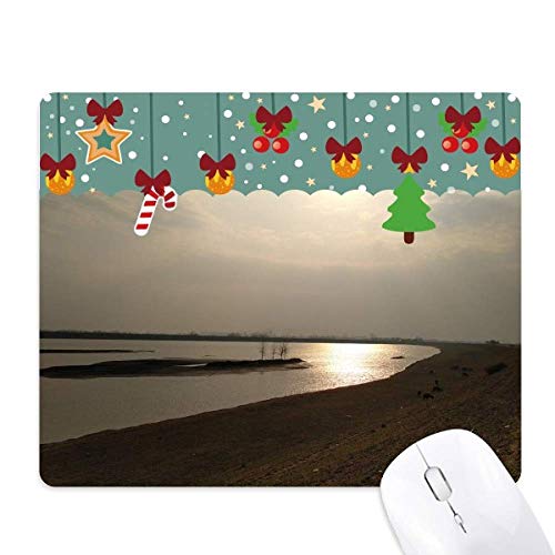 Alfombrilla de ratón Dusk Beach antideslizante para evitar movimientos molestos