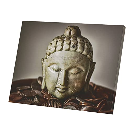 Affiche Bouddha poster de style japonais cadre tableau zen 39x30
